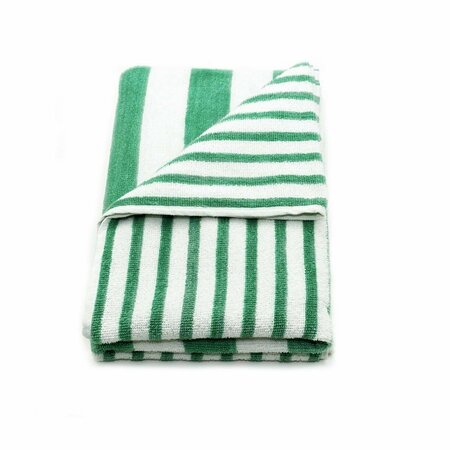 KD BUFE GOT Collection Stripes Pool Towels Tropical Mint , 6PK KD3192194